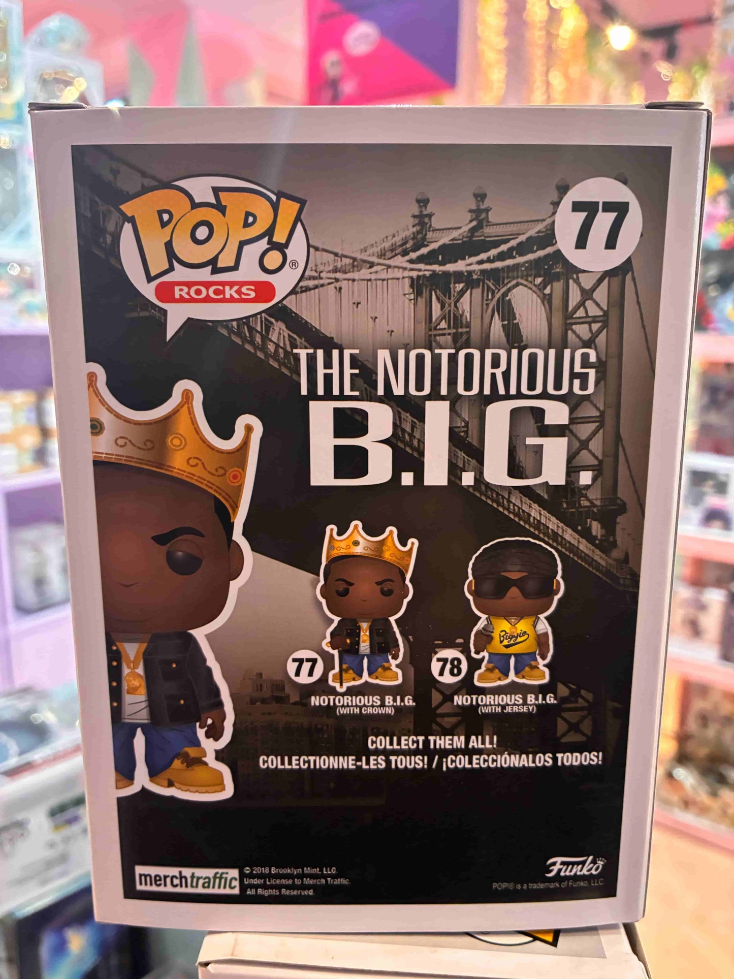 Funko Pop! Rocks 077 - Notorious B.I.G.- Notorious B.I.G. With Crown (2018)