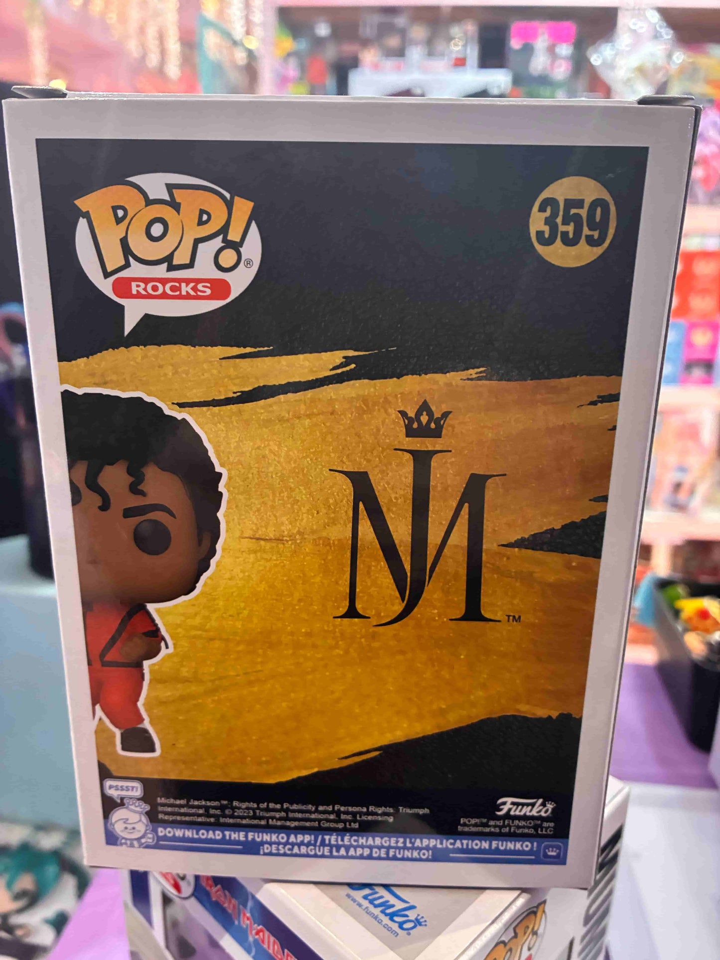 Funko Pop! Rocks 359 - Michael Jackson - Michael Jackson (Thriller) (2023)