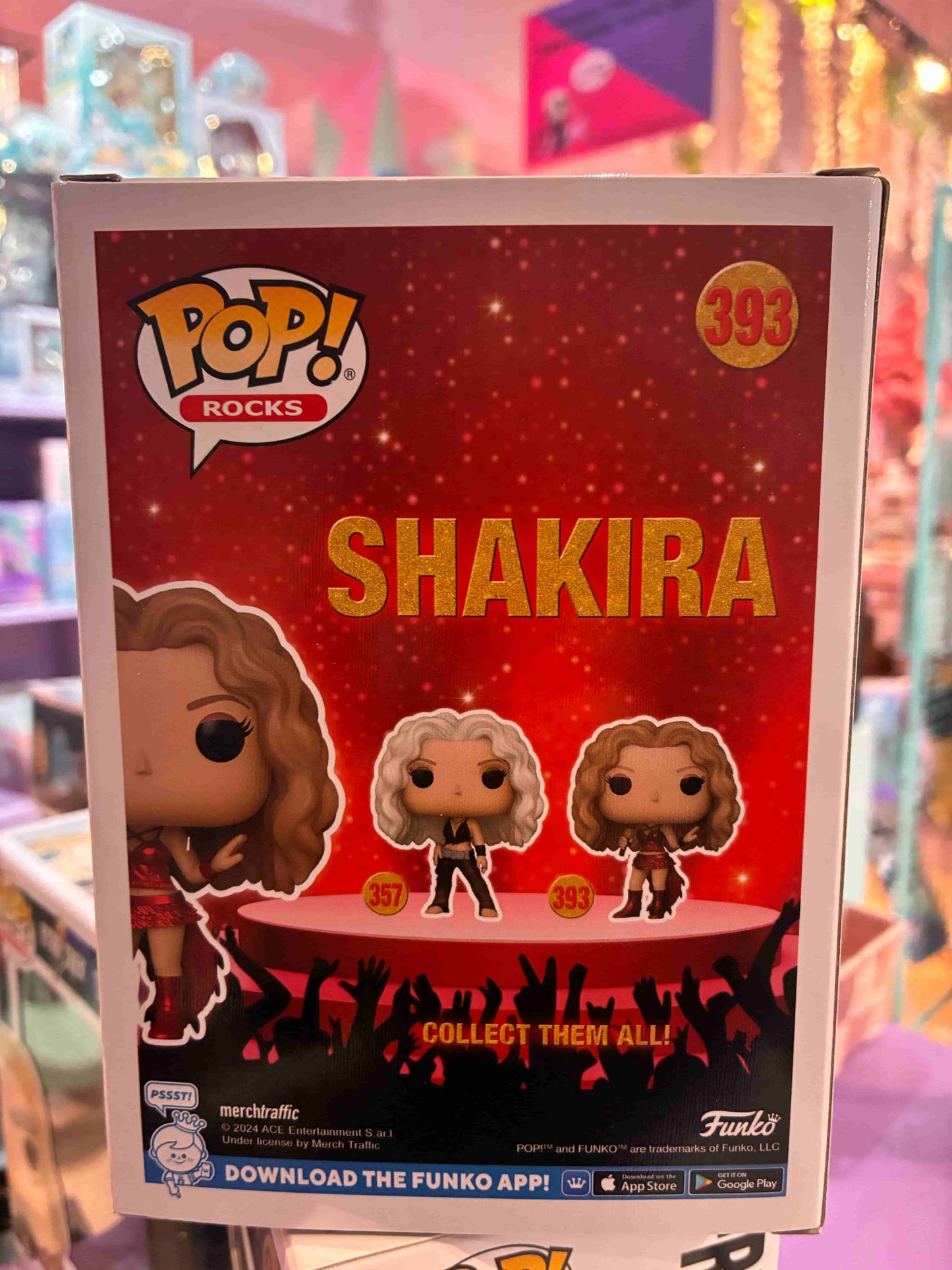 Funko Pop! Rocks 393 - Shakira - Shakira (Superbowl) (2024)