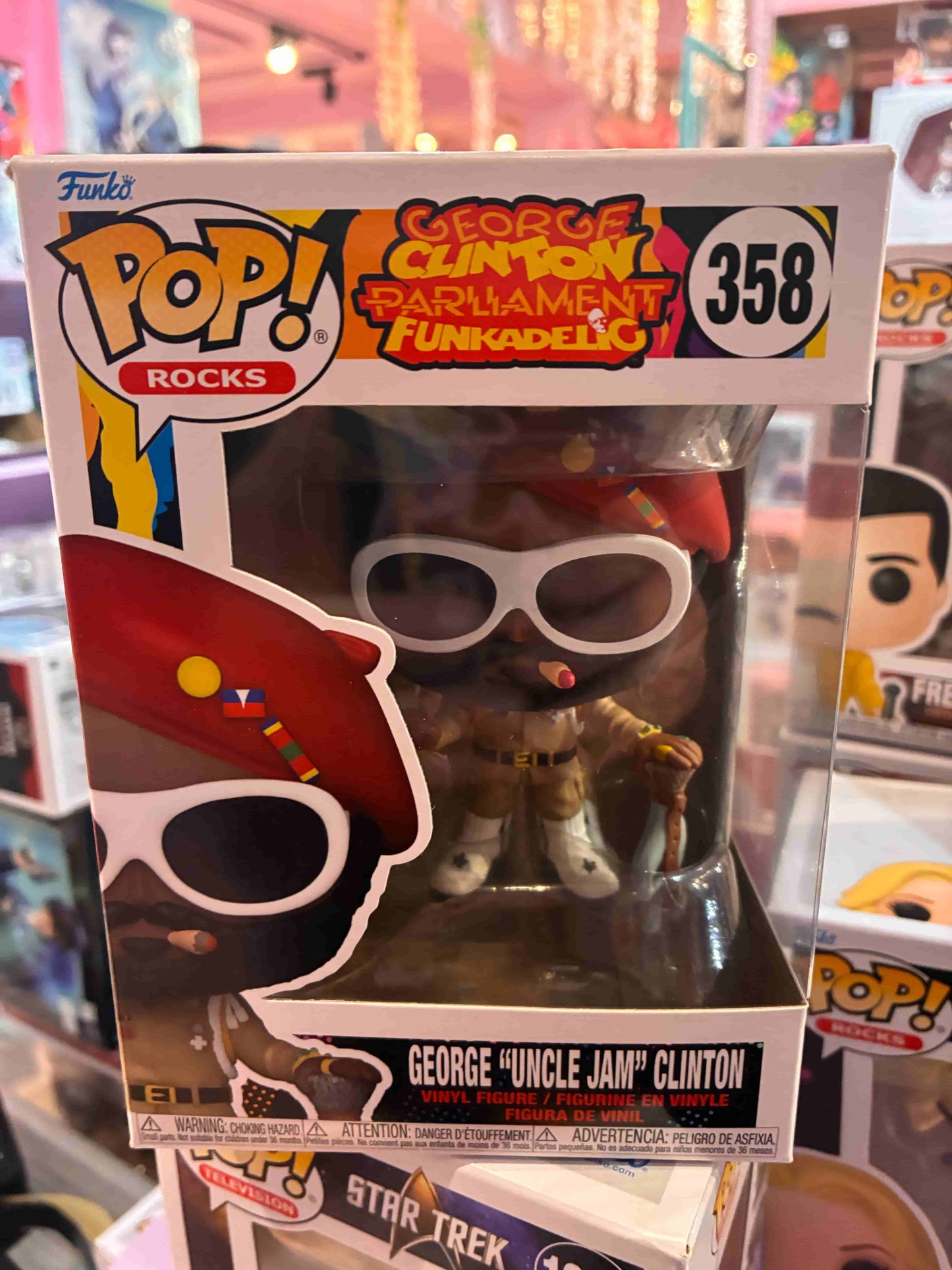 Funko Pop! Rocks 358 - Parliament-Funkadelic - George Clinton (2023)