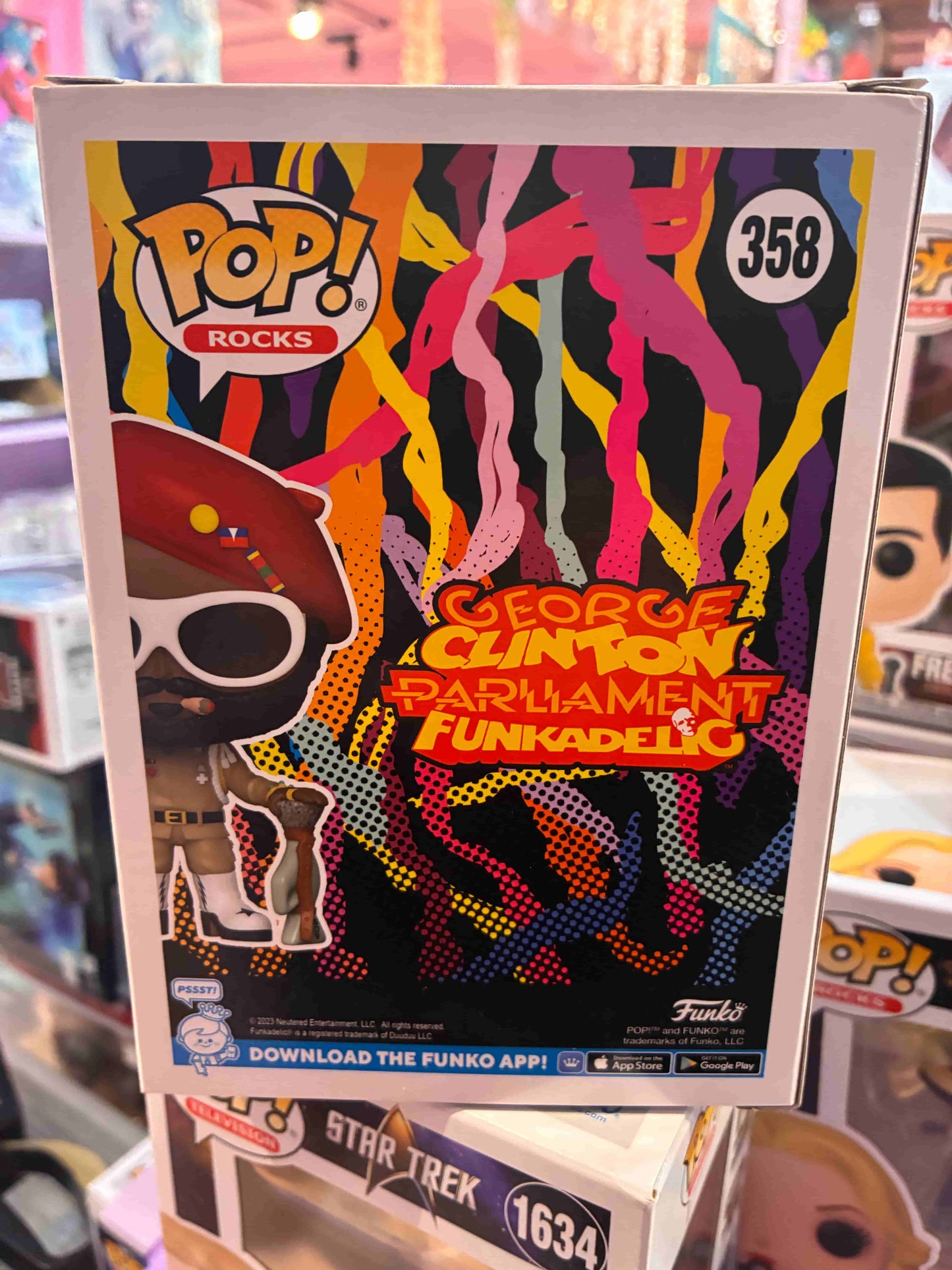 Funko Pop! Rocks 358 - Parliament-Funkadelic - George Clinton (2023)
