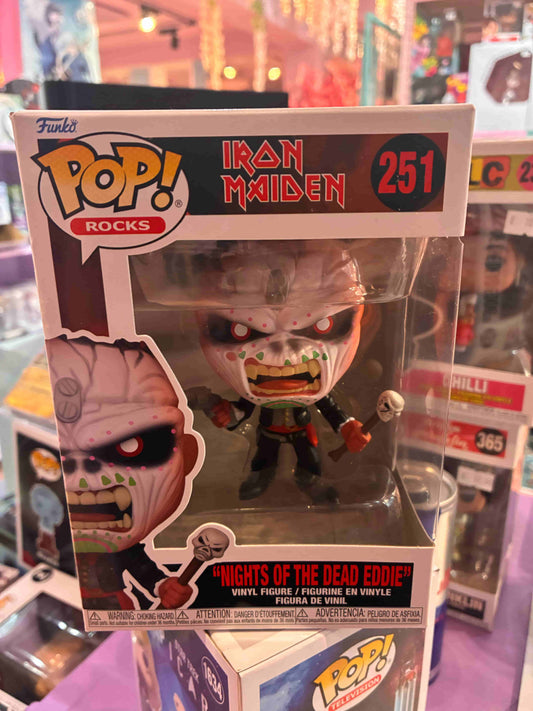 Funko Pop! Rocks 251 - Iron Maiden - Night of the Dead Eddie (2021)