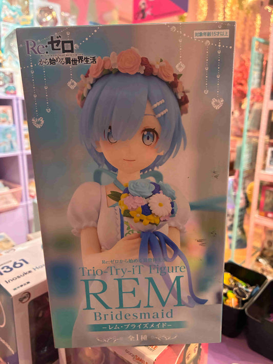Furyu - Re:Zero Starting Life in Another World - Trio-Try-iT - Rem Bridesmaid 21 cm
