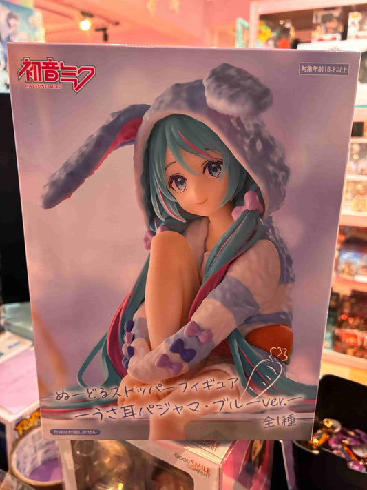 Furyu - Hatsune Miku - Rabbit Ear Hood Pajama Blue Color Ver. (14cm)
