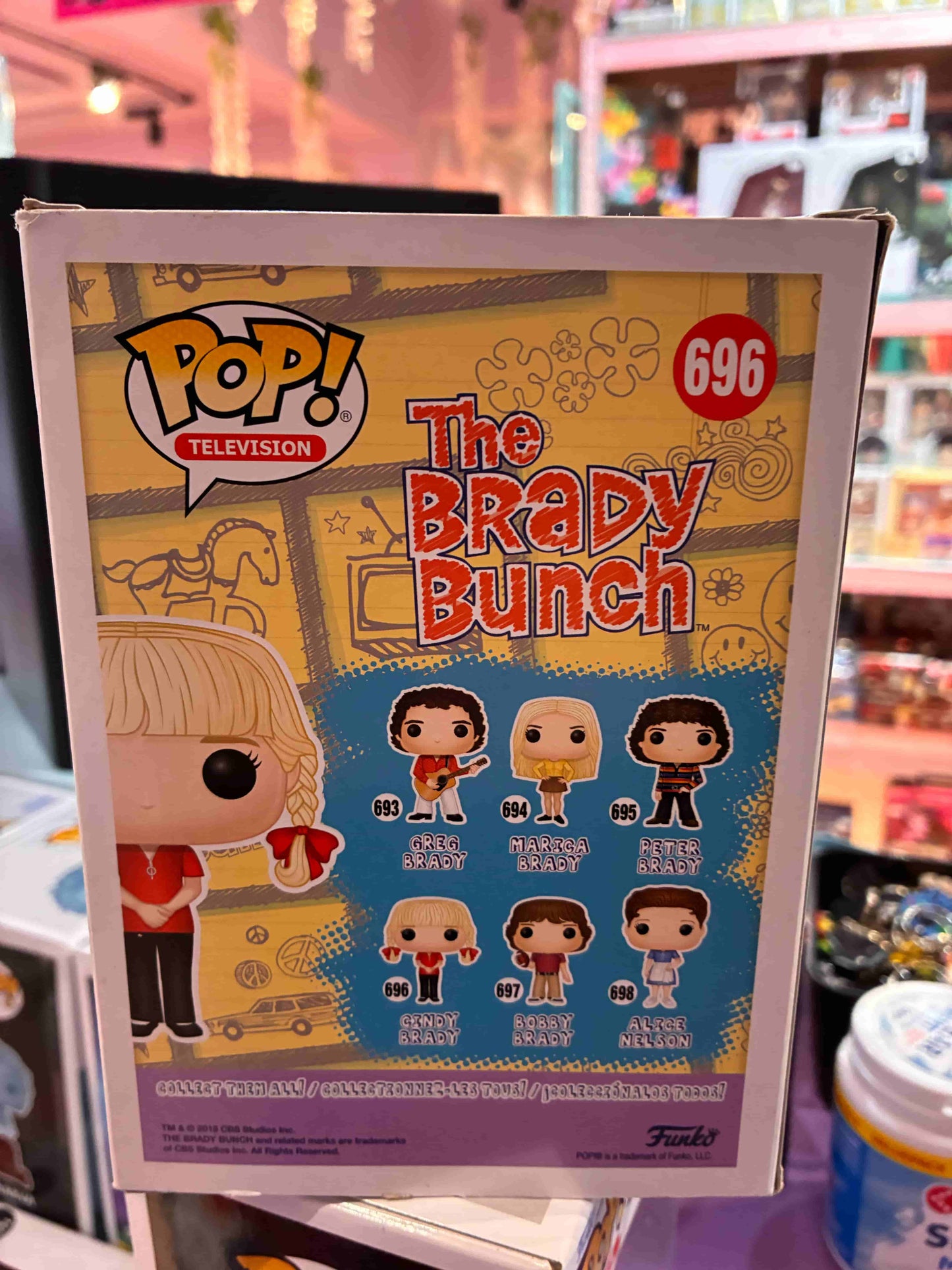 Funko Pop! Television 696 - Brady Bunch - Cindy Brady (2018) VAULTED