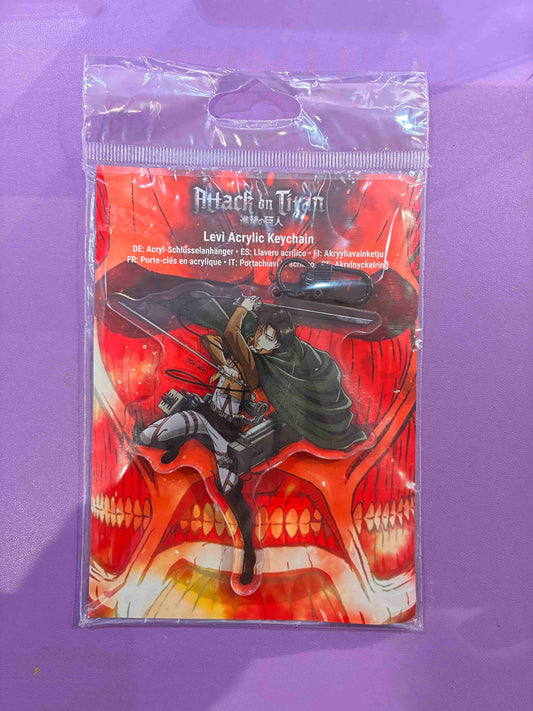 POPbuddies - Attack On Titan - Acrylic Keychain - Eren Jaeger