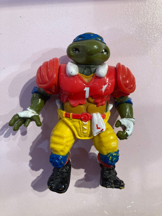 Playmates Toys - TMNT - Sewer Sports All-Stars T.D. Tossin' Leo (1991) Incompleet
