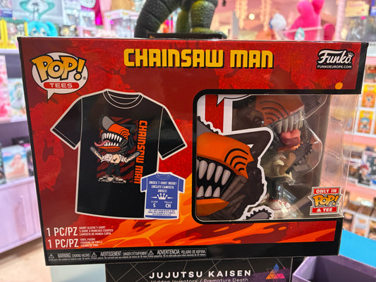 Chainsaw Man - Funko Pop! & Tee Box Set [Maat S]