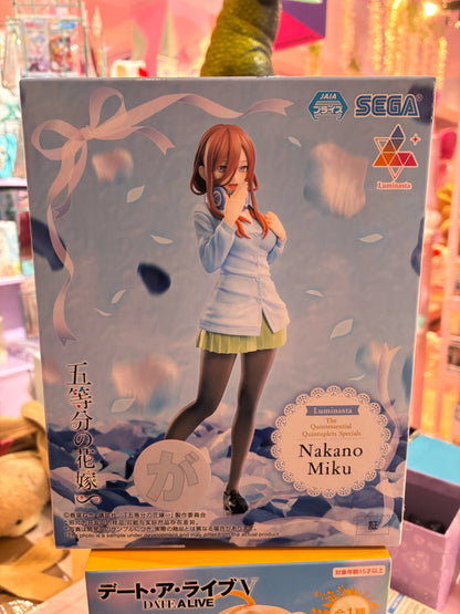Sega Goods Luminasta - The Quintessential Quintuplets -  Miku Nanako (20cm)