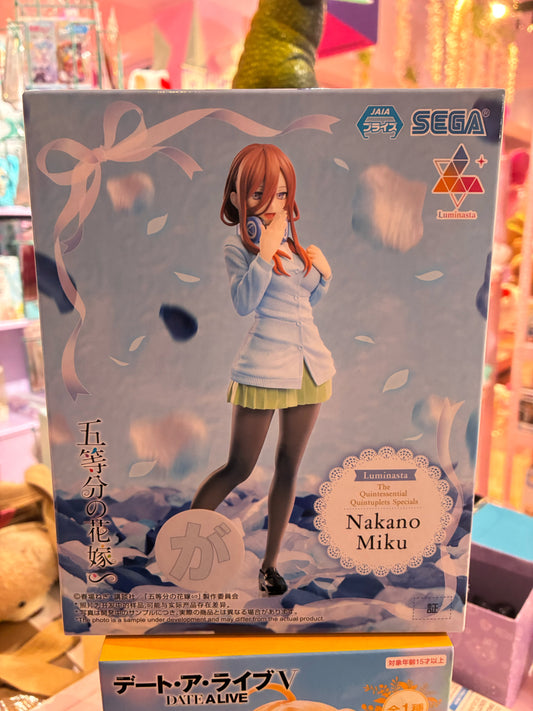 Sega Goods Luminasta - The Quintessential Quintuplets -  Miku Nanako (20cm)