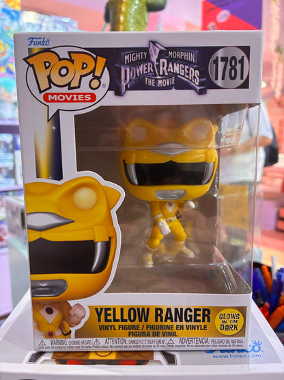 Funko Pop! Movies: 1781 - Mighty Morphin Power Rangers - Yellow Ranger (2025) GITD