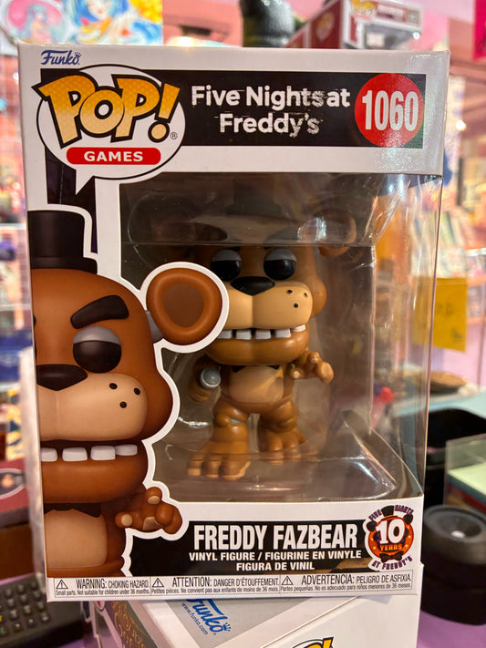 Funko Pop! Games : 1060 Five Nights at Freddy's - Freddy Fazbear (10th Anniversary Ver. 9 cm)