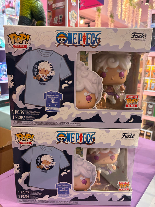One Piece - Funko Pop! & Tee Box Set (Luffy Gear 5)