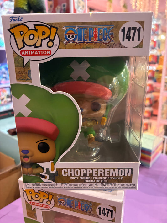 Funko Pop! Animation: 1471 - One Piece - Chopperemon (2023) Regular & Flocked