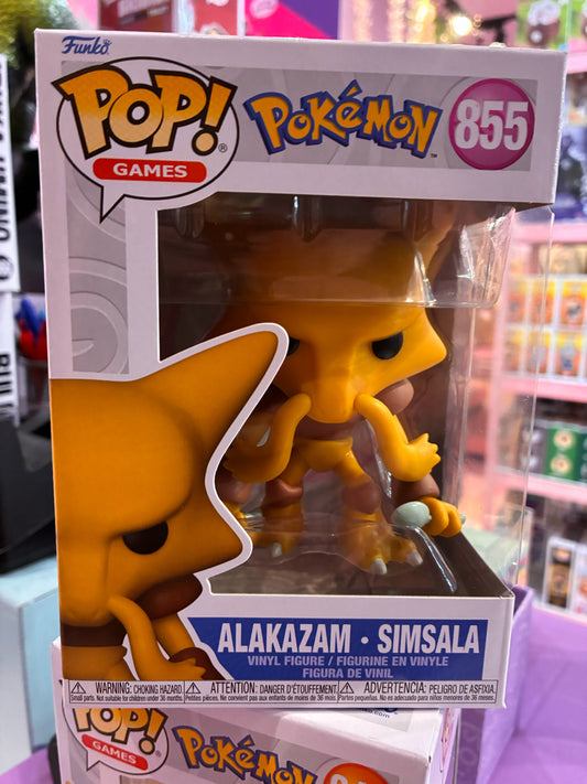 Funko Pop! Games 855 - Pokemon - Alakazam (2021) EMEA