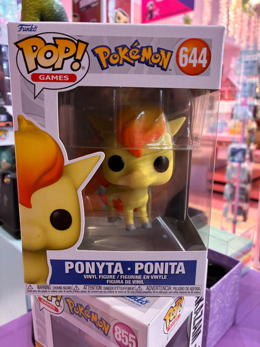 Funko Pop! Games 644 - Pokemon - Ponyta (2020) EMEA