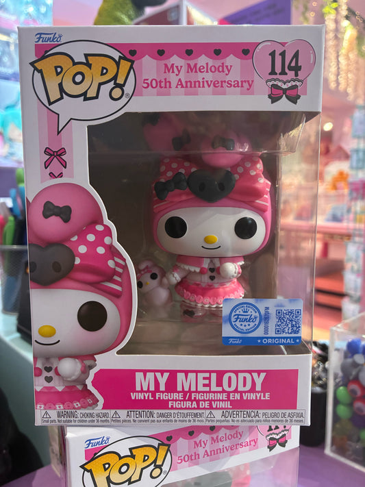 Funko Pop! Sanrio 114 - My Melody 50th Anniversary - My Melody (SPC) 9 cm