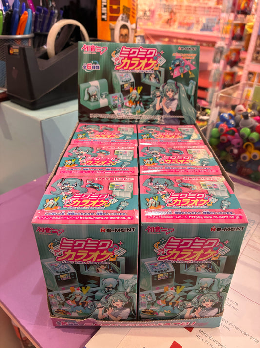 Re-ment - Hatsune Miku Mini Figures - Karaoke Display (Blindbox)