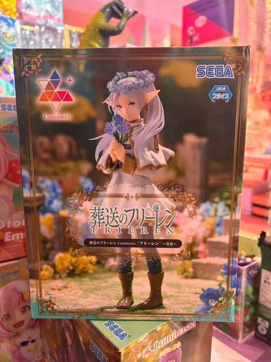 Sega Goods - Luminasta - Frieren: Beyond Journey's End - Frieren (Flower Garden Ver. 18 cm)