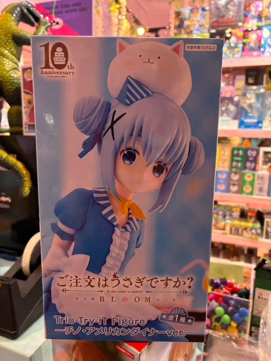 Furyu – Is the Order a Rabbit? BLOOM – Trio-Try-iT – Chino (American Diner Ver. 18 cm)