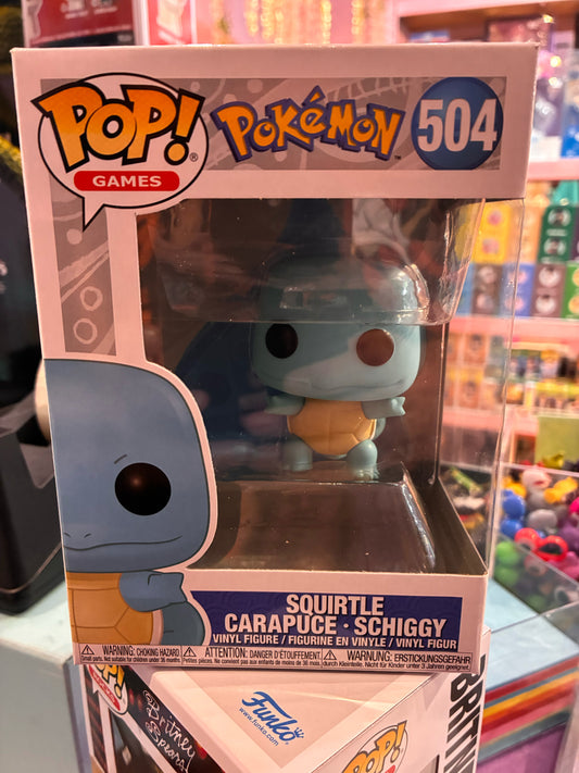 Funko Pop! Games 504 - Pokemon - Squirtle (2021)