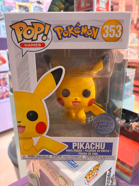 Funko Pop! Games 353 - Pokemon - Pikachu (2020) Special Edition
