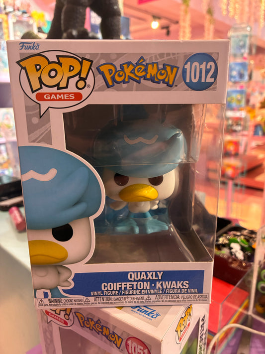 Funko Pop! Games: 1012 - Pokemon - Quaxly (2024)