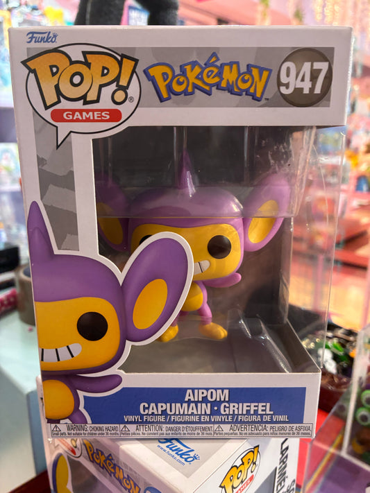 Funko Pop! Games 947 - Pokemon - Aipom (2023) (EMEA)