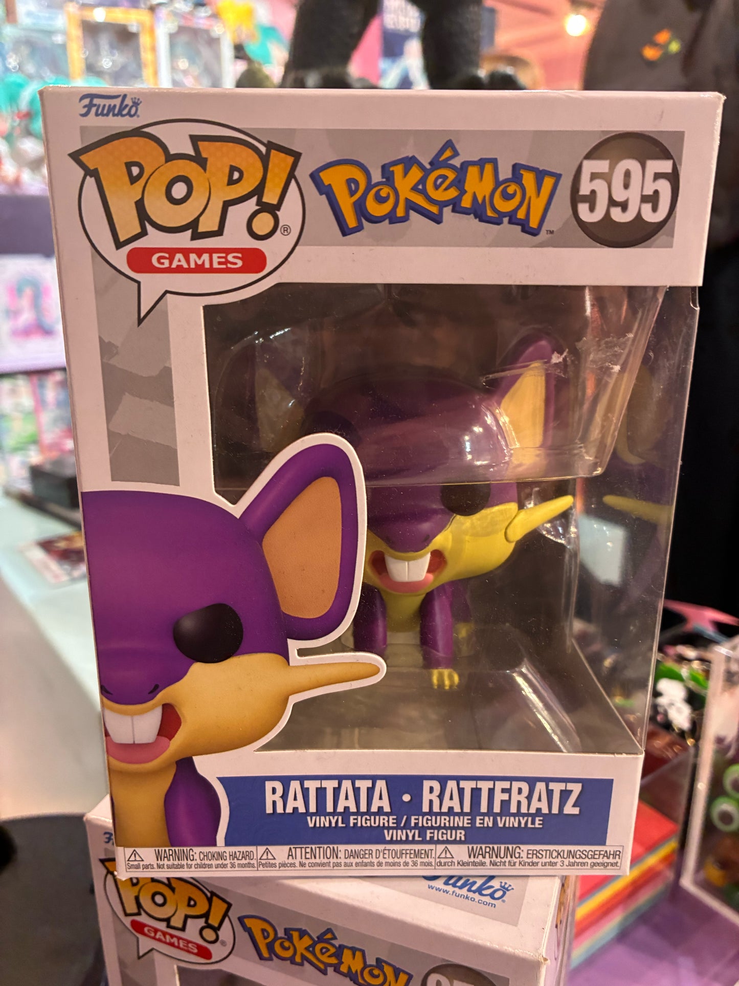 Funko Pop! Games 595 - Pokemon - Rattata (2020)