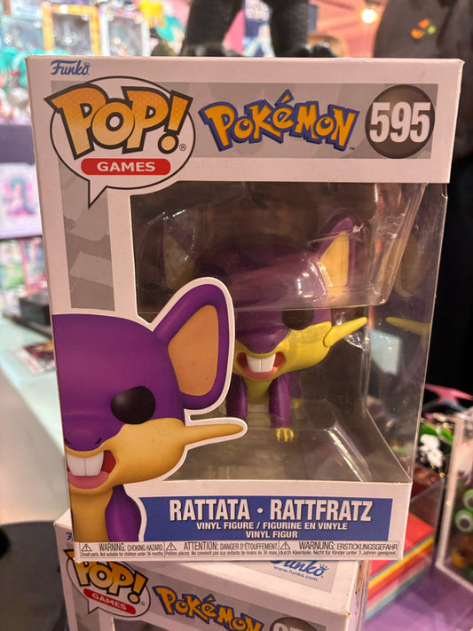 Funko Pop! Games 595 - Pokemon - Rattata (2020)