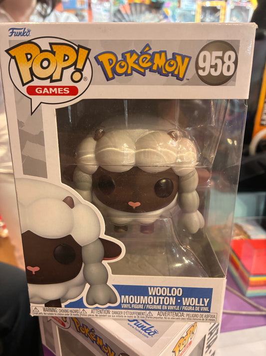 Funko Pop! Games 956 - Pokemon - Wooloo (2023) (EMEA)