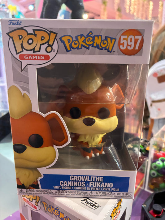 Funko Pop! Games 597 - Pokemon - Growlithe (2020)