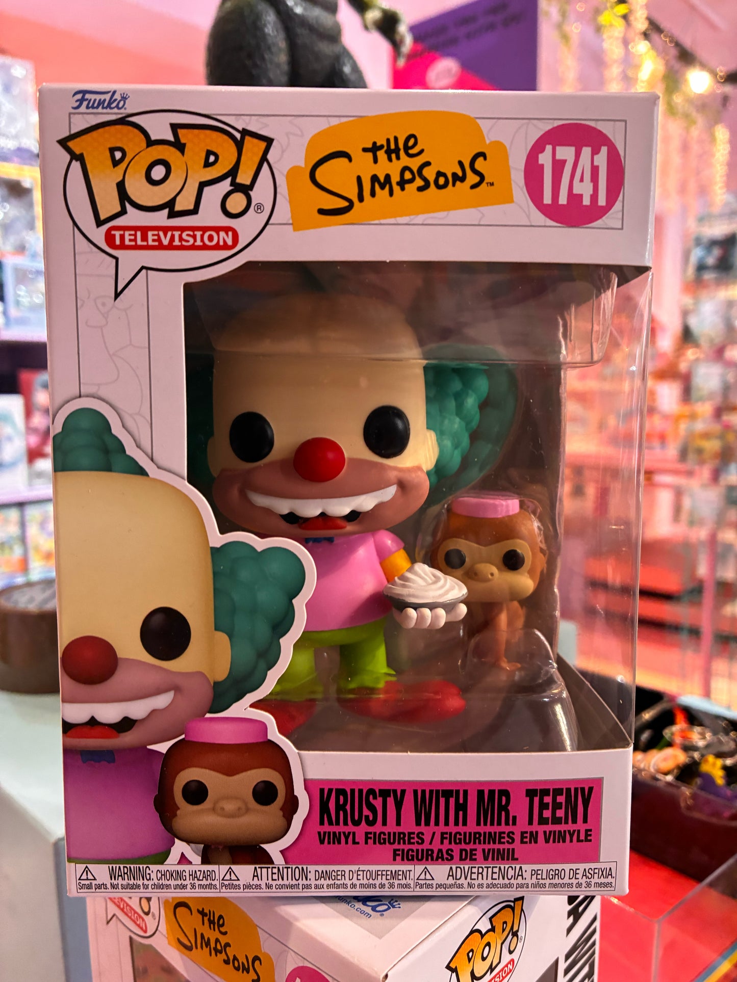 Funko Pop! Television: 1741 - The Simpsons - Krusty With Mr. Teeny (2025)