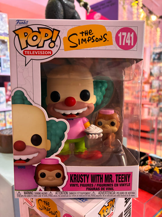 Funko Pop! Television: 1741 - The Simpsons - Krusty With Mr. Teeny (2025)