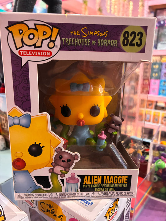 Funko Pop! Television 823 - The Simpsons - Alien Maggie (2019)