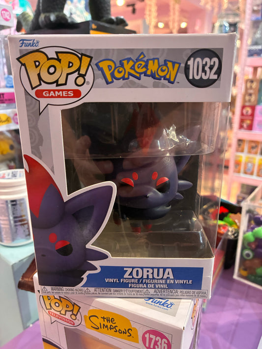 Funko Pop! Games: 1032 - Pokemon - Zorua (2024)