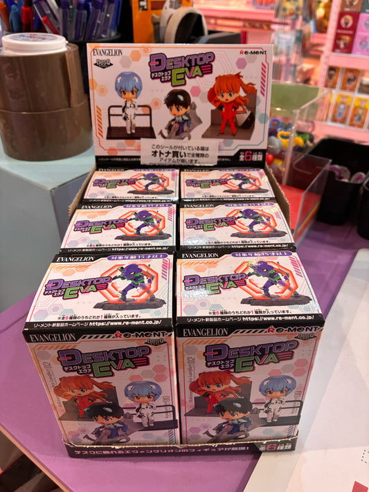 Re-ment - Evangelion Mini Figures - DesQ Desktop EVA (Blindbox)