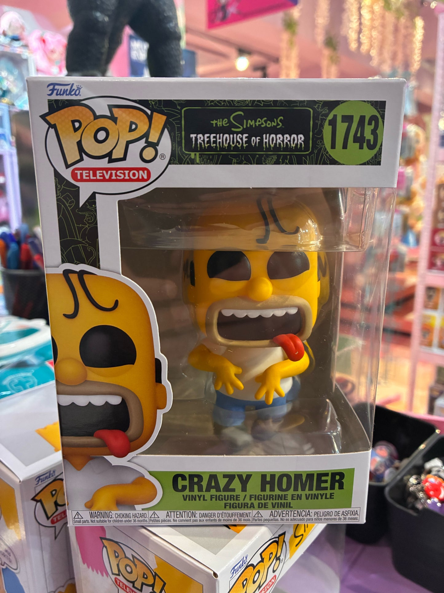 Funko Pop! Television: 1743 - The Simpsons: Treehouse Of Horror - Crazy Homer