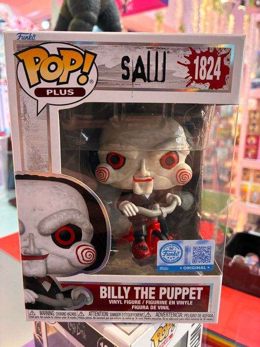Saw POP! Plus Vinyl Figure Billy on Tricycle Exclusive Edition 9 cm