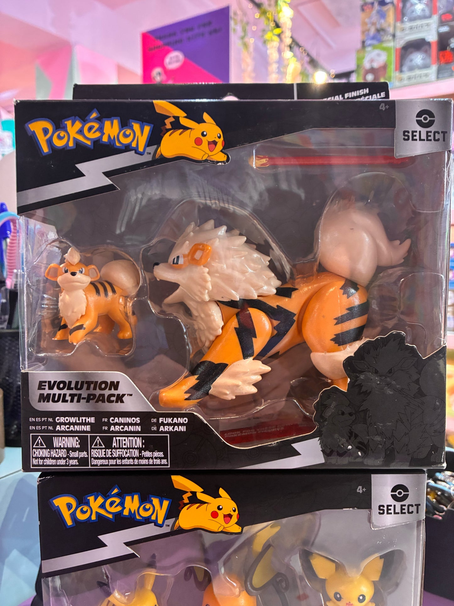 Jazwares - Pokémon Select - Growlithe, Arcanine