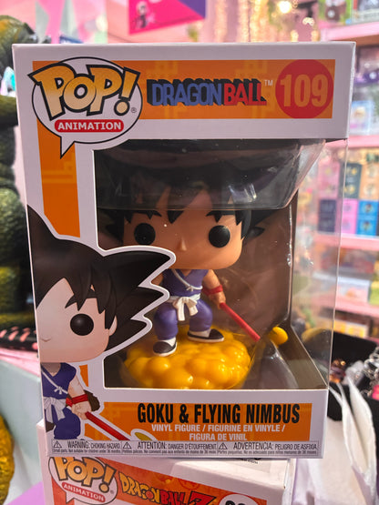 Funko Pop! Animation 109 - Dragon Ball - Goku and Flying Nimbus (2016)