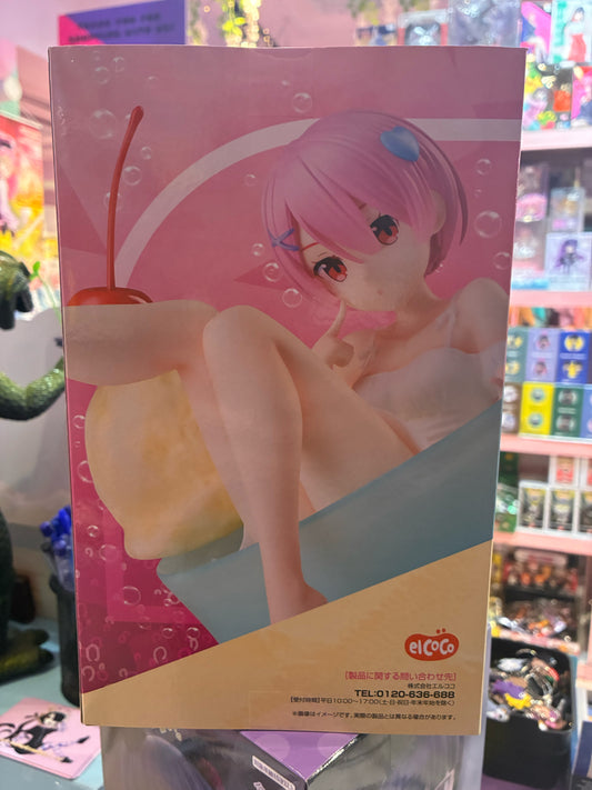 Elcoco - Re:Zero Starting Life in another World - Ram (1/7 Cream Soda Ver. 21cm)