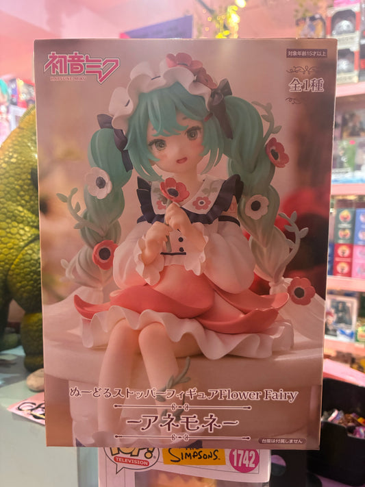Furyu - Hatsune Miku - Noodle Stopper - Hatsune Miku (Flower Fairy Anemone 14cm)