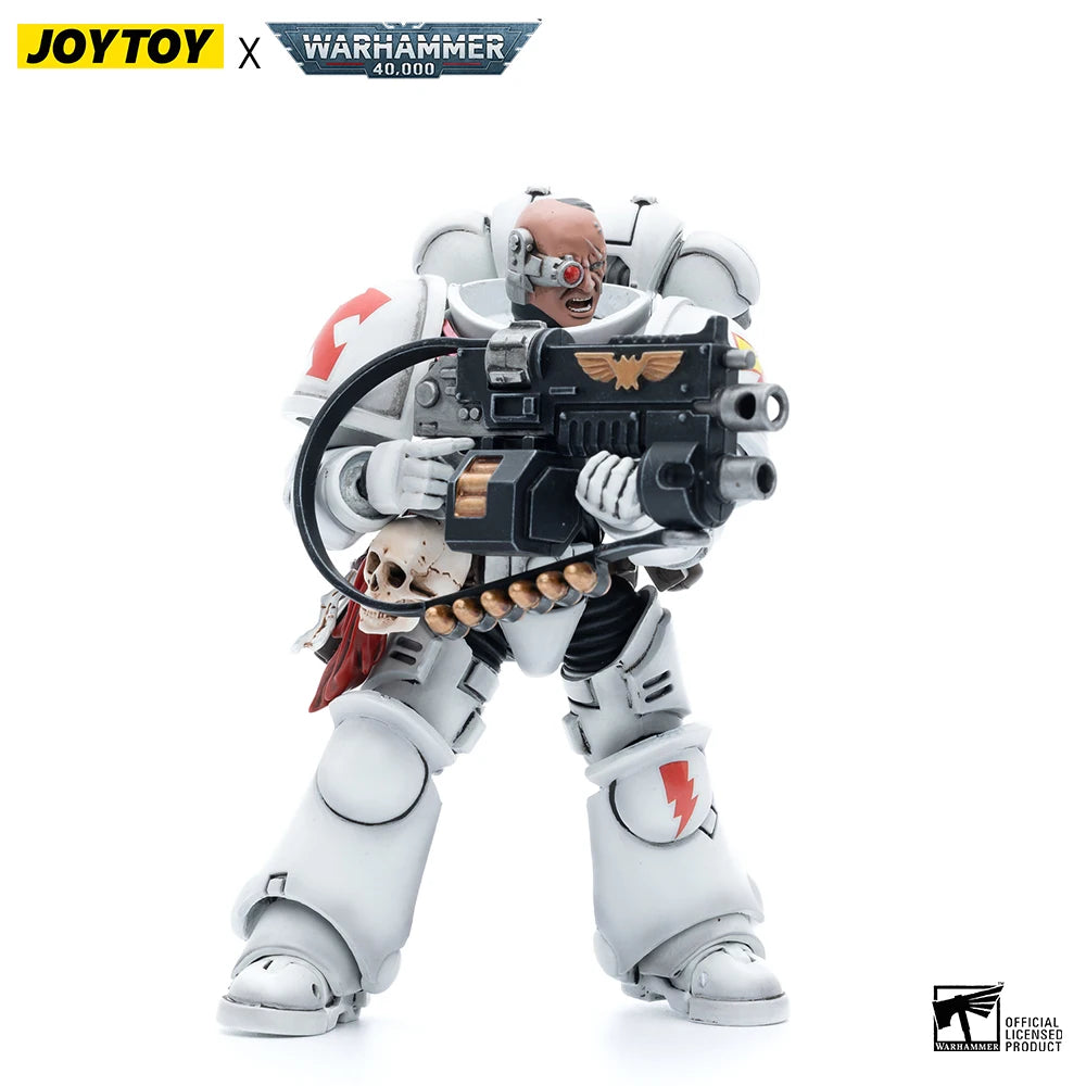 Joy Toy - Warhammer 40K - White Scars Assault Intercessors - Brother Batjargal (12cm)