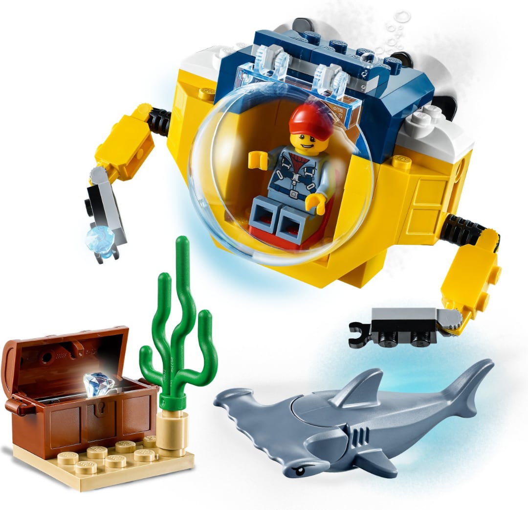LEGO® City 60263 - Oceaan Mini-Duikboot (2020 / 2021) SVV-Schatzoekers