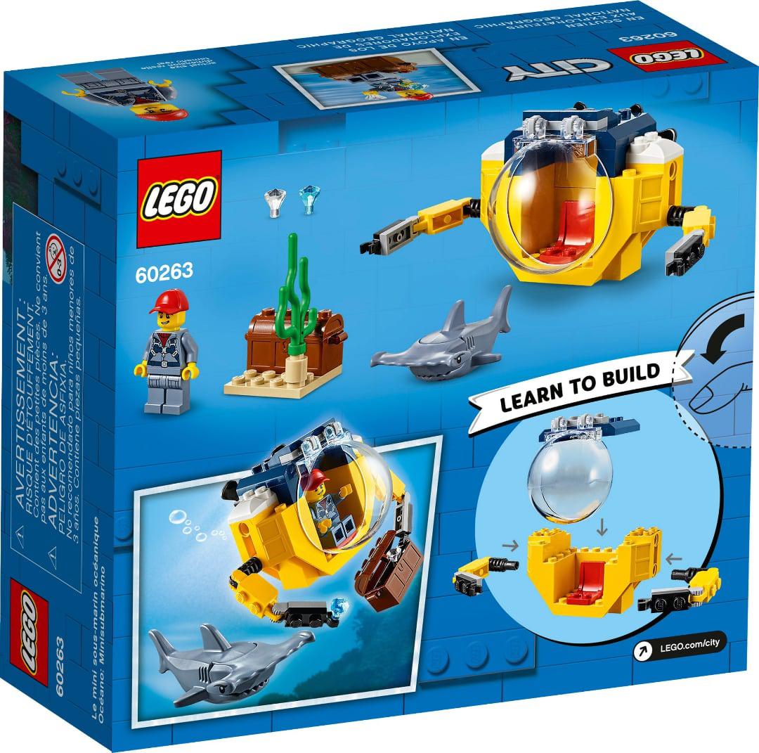 LEGO® City 60263 - Oceaan Mini-Duikboot (2020 / 2021) SVV-Schatzoekers