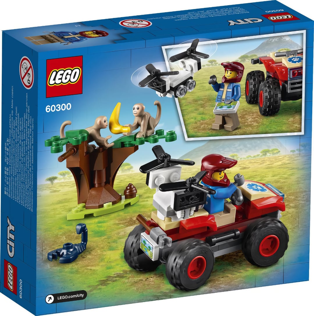 LEGO® City Wildlife 60300 Rescue ATV (2021) SVV-Schatzoekers