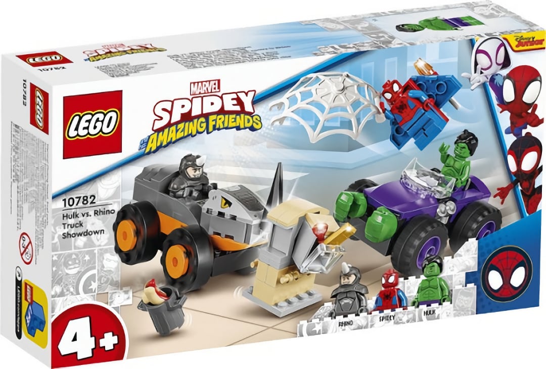 LEGO® Marvel Spidey Amazing Friends 10782 - Hulk vs. Rhino Truck Duel (2022) SVV-Schatzoekers