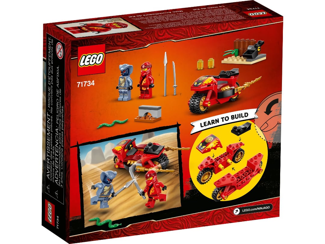 LEGO® Ninjago Legacy 71734 - Kai's zwaardmotor (2021) SVV-Schatzoekers