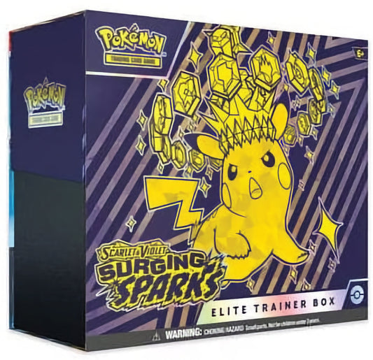 Pokémon TCG - Scarlet & Violet - Surging Sparks - Elite Trainer Box